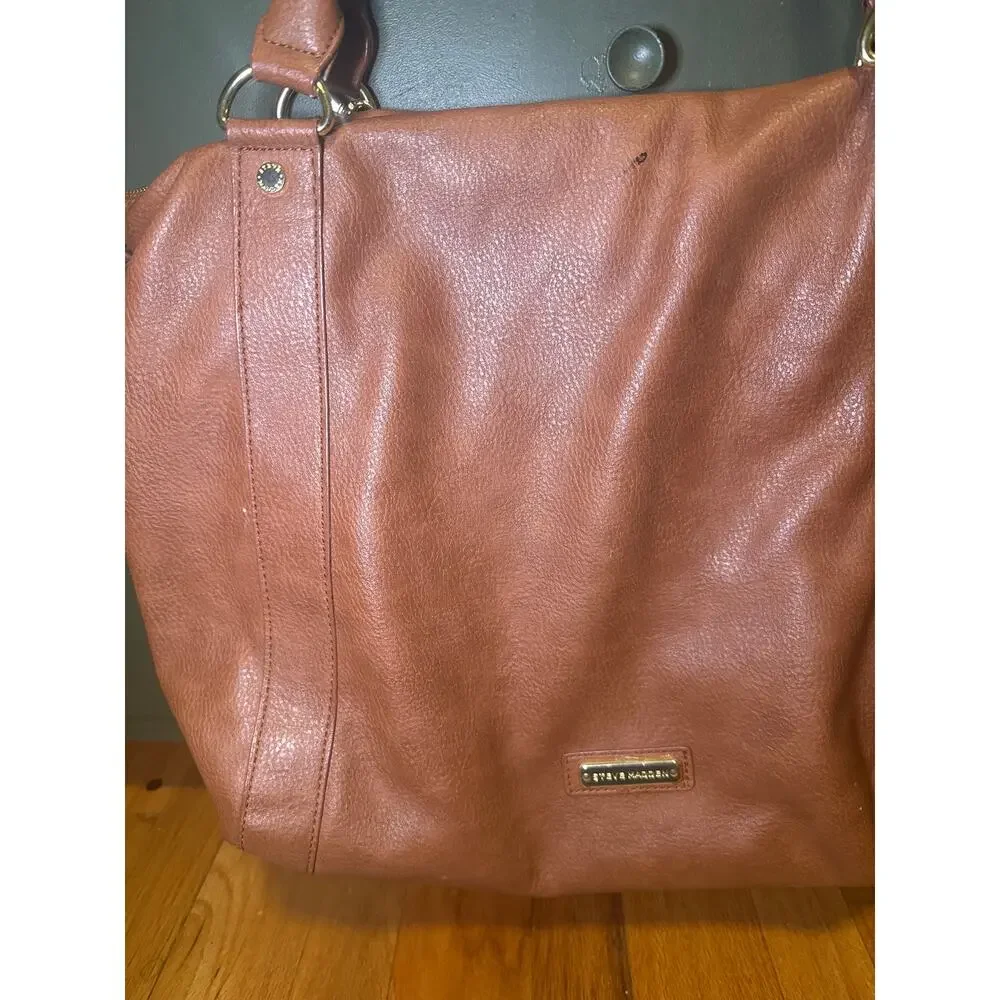 Steve Madden B Marlow Cognac Satchel
